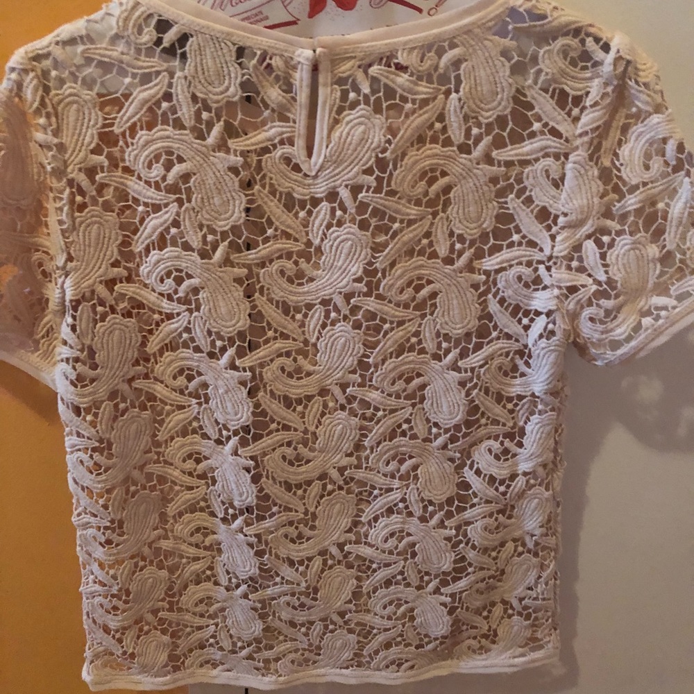 Loft cut out floral blouse - Picture 3 of 6